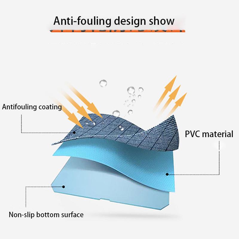 Pvc Table Cloth Waterproof and Oil-proof Disposable Table Top Table Table Cloth Rectangular Table Mat Fresh European Pastoral Style