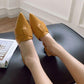 Women's Shoes Summer Roman Fairy Style Cross-pointed Thick Heel Mid-heel Non-toed Sandals