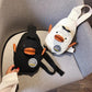 Cute Unisex Children Canvas Sling Bag Outdoor Travel Boy Girl Shoulder Bag Home Supplies Crossbody Chest Bag for Gift