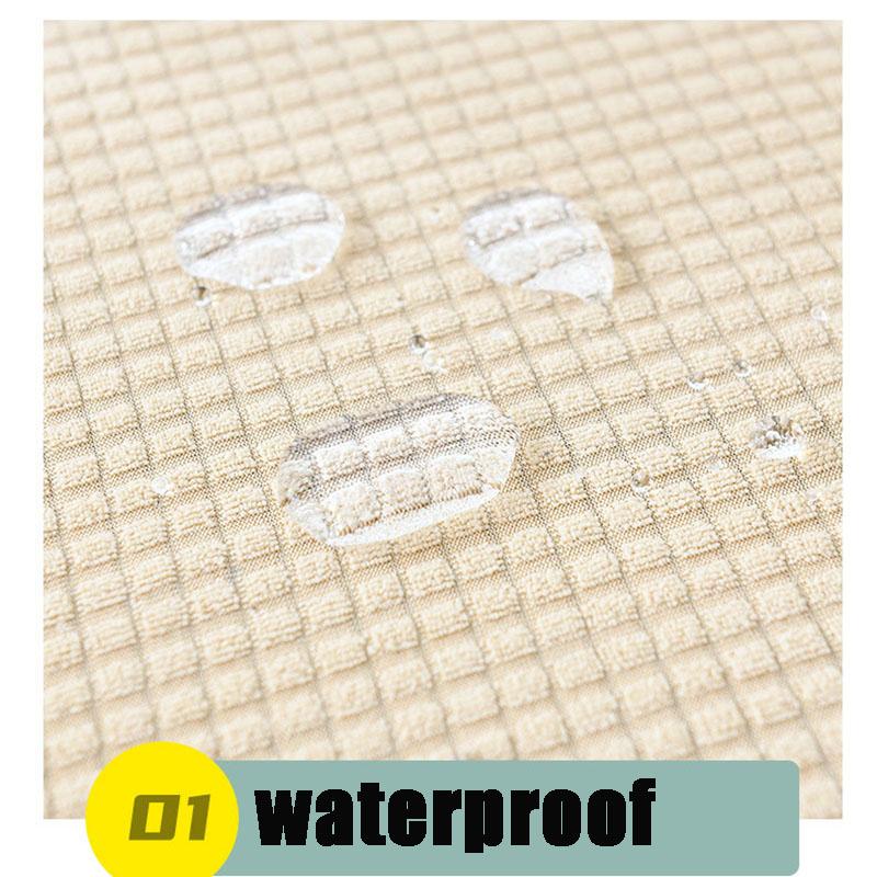 1/2/4/6Pcs  Solid Jacquard Chair Covers for Dining Room Office Banquet  Velvet Chair Cover for Party Wedding