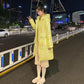 Shiny Cotton Cotton Women's Winter Clothes New Style Cotton Cotton Women's Mid-length Cotton Colorful Colorful Loose Bread Clothes