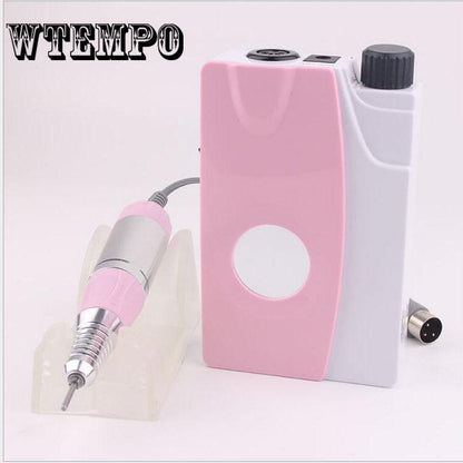 Machine Portable Nail Electric Grinding Machine with Waist Pack 208 Charging Armor