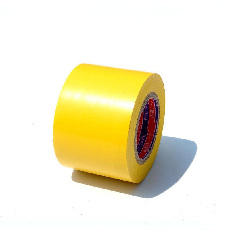 Electrician Waterproof Tape Pvc Large Roll Super Sticky Flame Retardant High Temperature Resistant Insulating Black Tape