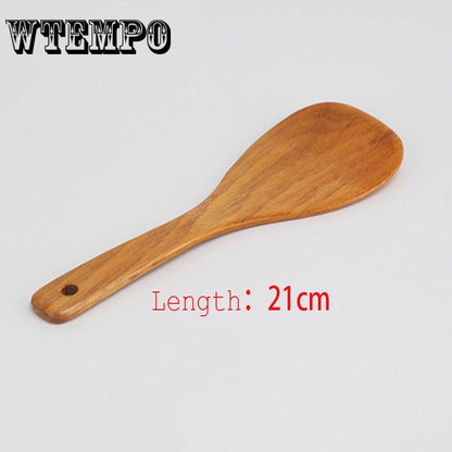 Bamboo Cooking Tool Bamboo Wood Kitchen Tools Spoon Spatula Cooking Mixing Utensils