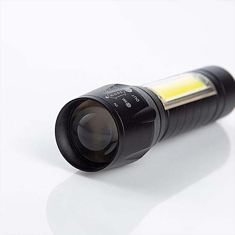 Multi-function USB Rechargeable COB LED Outdoor Light Flashlight Flashlight