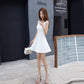 Sling Dress Female Summer Korean Style Slim Sexy Backless High Waist Suspender A-line Dress