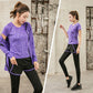 Sexy Yoga Wear Short-sleeved Single Top Trousers Women Quick-drying Running Sports Fitness Clothes Beginners Can Wear Sweat-absorbent and Breathable