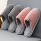 Autumn and Winter Couple Indoor Cotton Slippers Home Slip-proof and Warm Soft-soled Cotton Slippers