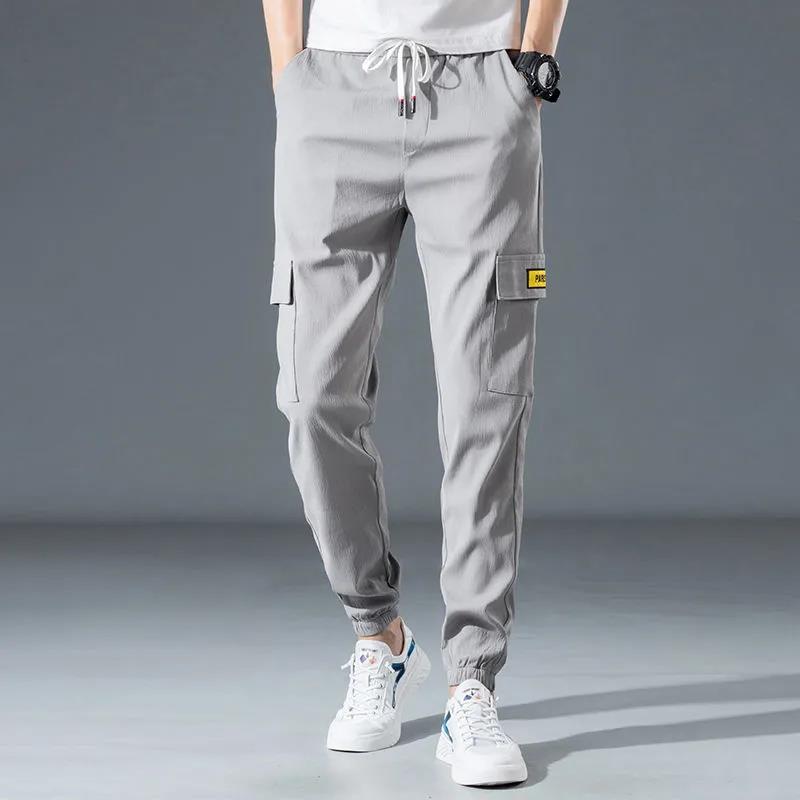 Autumn Overalls Loose Men's Leggings Pants Young Students Trousers Casual Pants