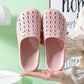 Women's Hole Toe Shoes Cute Non-slip Beach Sandals Girls Summer Outside The Bathroom Home Thick Bottom Stepping on Shit Slippers