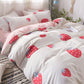 Four-piece Quilt Cover Bed Sheet Simple Cotton-like Student Dormitory Supplies