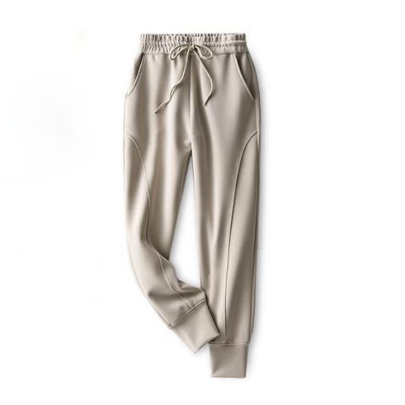 Down Streamline Cotton Was Thin, Elastic, Large Size, High Waist Casual Pants Women's Loose-fitting Harem Pants, Spring and Summer Pants Women