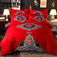 Luxury 3pcs Bedclothes Bedding Set Bedlinen Peony Print Bedding Sets Duvet/Quilt Cover Set