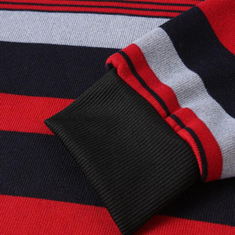 Autumn and Winter Thick Men's Round Neck Long-sleeved Sweaters Men's Warm Clothing Jackets Plus Velvet Thick Round Neck Sweaters for Men
