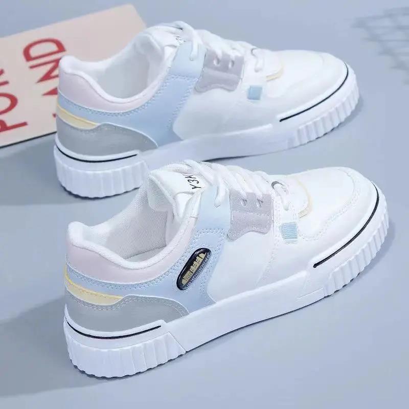 Little White Shoes Female Board Shoes Student Korean Female Harajuku Style Casual All-match Shoes Female
