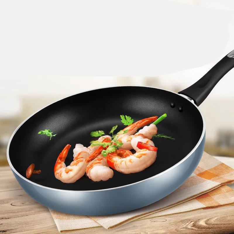 Pan Non-stick Pan Pancake Pancake Veal Steak Frying Pan Household Induction Cooker Gas Stove Omelette Cookware