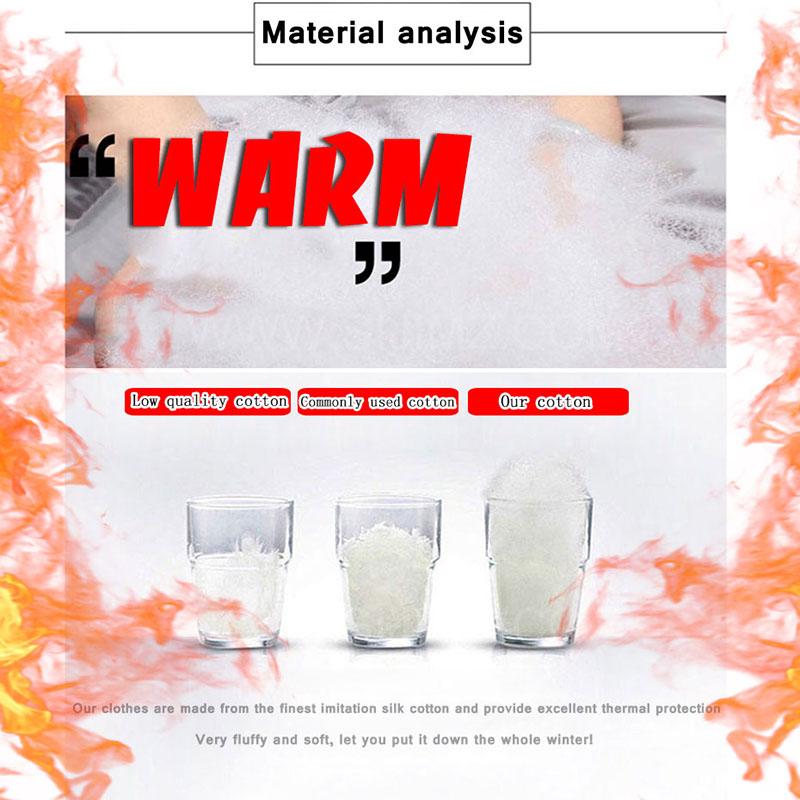 Winter Mid-length Loose Down Cotton Jacket Ins Style Big Fur Collar Over The Knee Coat Pure Color Simple Female Cotton Jacket