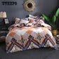 Super Soft Cotton Duvet Cover Set 4Pcs Bedding Sets Queen King Size Bedclothes