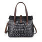 Handbag Female Bag Head Layer Cowhide Crocodile Pattern Handmade Retro One-shoulder Messenger Leather Retro Female Bag