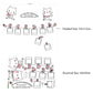 Cute Cat Photo Album Wall Stickers Photo Frame Family Memory Wall Decals Home Decor For Kids Room Nu