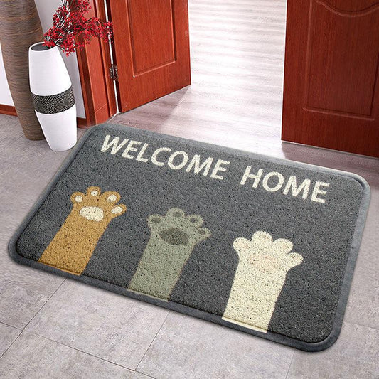 Thick Wire Rod Floor Door Pad Entry Household Foot Pad Door Door Home Door To Bathroom Can Cut  60*90cm
