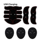 Electric Stimulators Massager Abdominal Muscle Exerciser Belly Arm Exercise Home Fitness Equipment