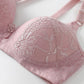 Bra Without Steel Ring Gather The Underwear Receive The Breast Milk Small Chest Breathable Anti-sagging Large Size Adjustment Bra Lace
