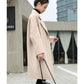 Spring and Autumn Woolen Coat Women Loose Casual Fashion Coat