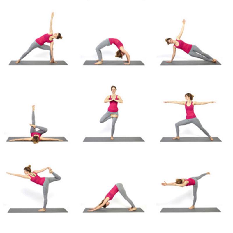 Yoga Mat Tpe Non-slip Home Single Beginner Fitness Double-sided Environmental Protection Tasteless Non-slip Fitness Mat