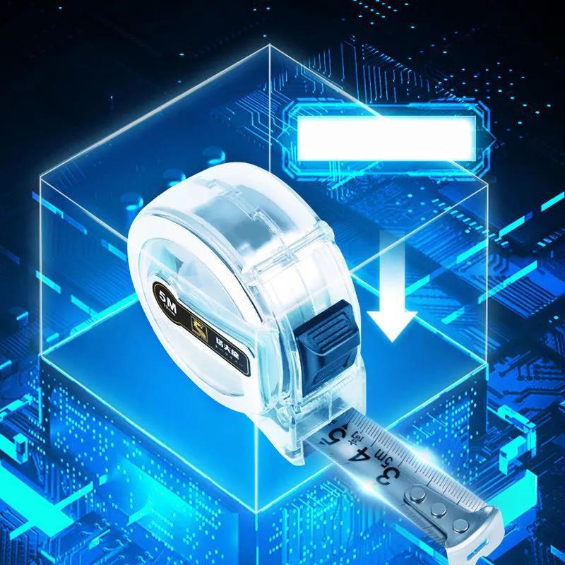 1/3/10pcs Mini Tape Measure Self-locking High Precision Measuring Rule 3/5/7.5/10m Stainless Steel Tape Measure