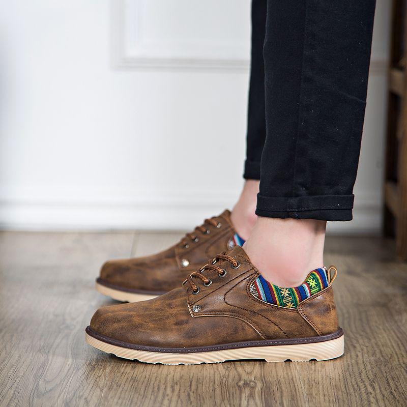 Men's Martin Boots England In The Tooling Military Boots for Mens Fashion Men's Desert Boots