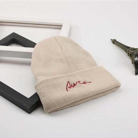 Autumn winter Warm hat Thick hat Fashion Man Woman hat Plush Cotton hat Wild hat Windproof hat