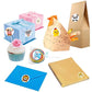 500 Stickers/roll Children Cartoon Animal Stickers Cute Reward Label Kindergarten Teacher Encouragement Supplies