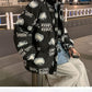 Cotton Men's Winter Jacket Ins Hong Kong Style Cotton Clothes Korean Version of The Trend Loose Padded Stand Collar Padded Jacket