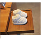 Autumn and Winter Baby Shoes Children 1 Year Old Children's Plush Thick Cotton Shoes Warm Snow Boots Baby Shoes Soft Soled Toddlers