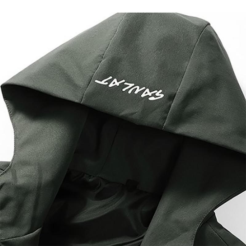 Men's Autumn and Winter Jackets Leisure Loose Slim Trend Jacket Young and Middle-aged Stand-up Collar Coats