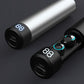 Bluetooth Earphones Mini LED Display Headphone Stero Sound 3500mah Power Bank Sport Wireless Headset