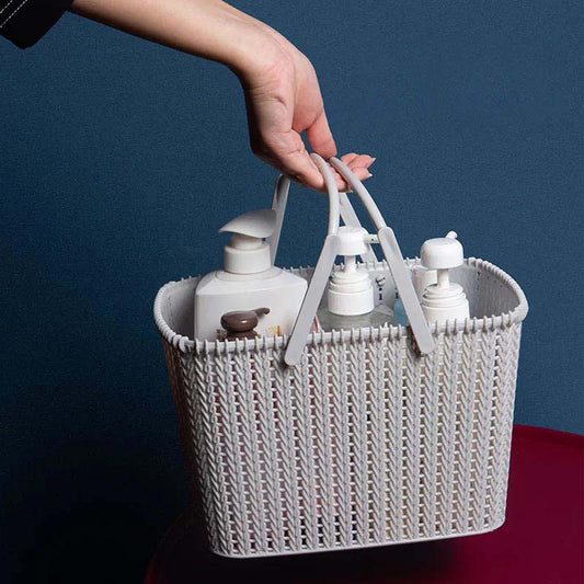 Bathroom Toiletries Storage Basket Clothes Plastic Storage Box