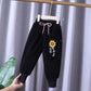 Girls Winter Pants Plus Velvet Thick Cotton Trousers Baby Winter Harem Pants Children's Trousers