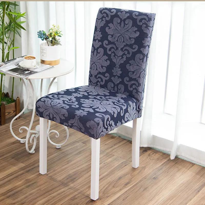 Thickened Printed Chair Cover Hotel Home American Jacquard Fabric Universal Universal Elastic One-piece Chair Cover