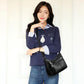 Women Multi-Layer Crossbody Bags Portable PU Leather Large Capacity Classic Soft Surface Casual