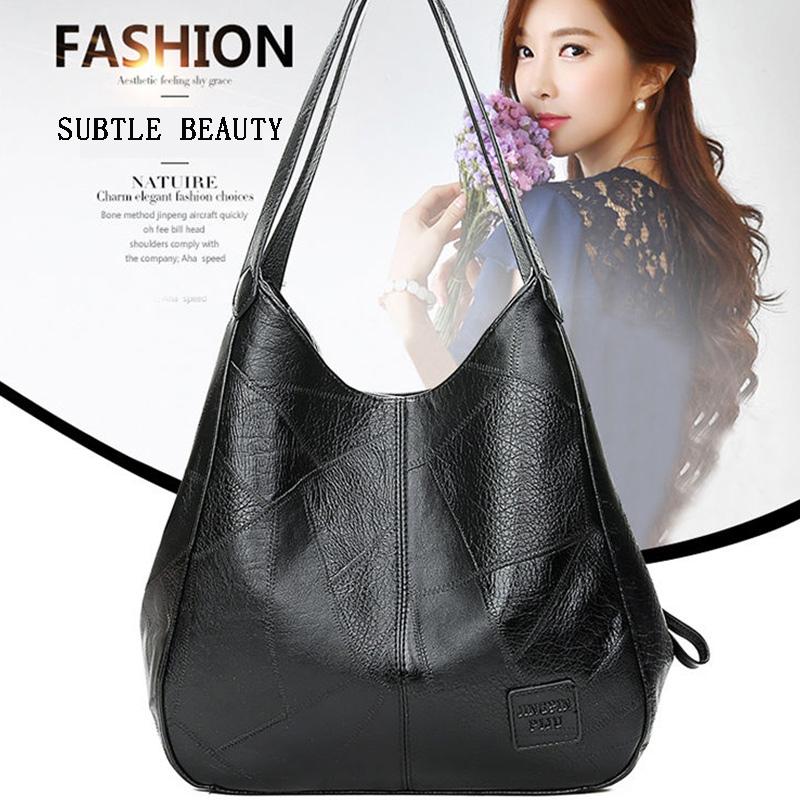 Retro Wild Tote Bag Literary Simple One-shoulder Handbag Multi-compartment Casual Light Ladies Messenger Bag
