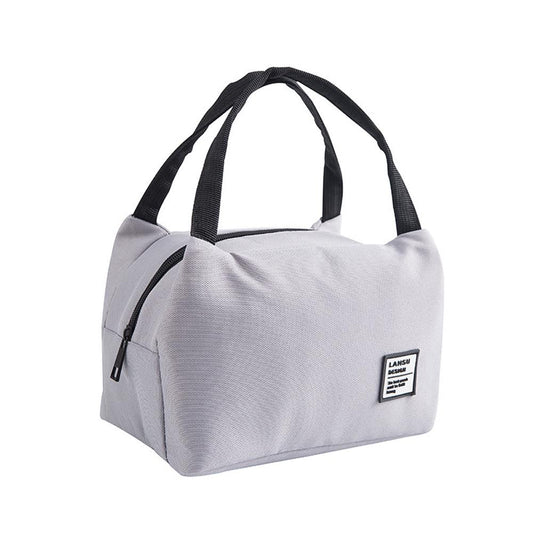 Dreamquiet Women Kids Men Insulated Canvas Box Tote Bag Thermal Cooler Food Lunch Bags