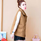 Plus Velvet Thickened Lamb Velvet Vest Women Autumn and Winter Loose and Warm Casual Wear Vest Vest Jacket