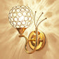 Wall Sconce Crystal Wall Light Simple Creative Bedroom Bedside Wall Lamp Crystal Lights Home Ligting
