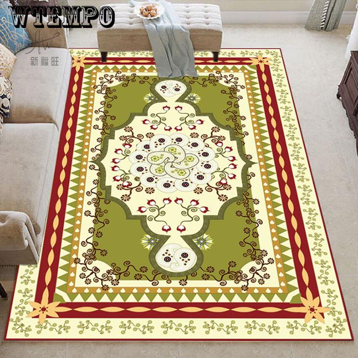 Nordic Style Decorative Bedside Carpet Modern Geometric Living Room Rug Villa Rug