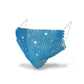 Women's Crystal Rhinestone Decorative Mask Luxury Diamond Face Mask Elastic Adult Masks Rhinestone Mask Steetwear Facial Mouth Mask