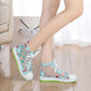 Summer Leisure Net Shoes Female Students Breathable Mesh Sneakers Mesh Hollow White Shoes