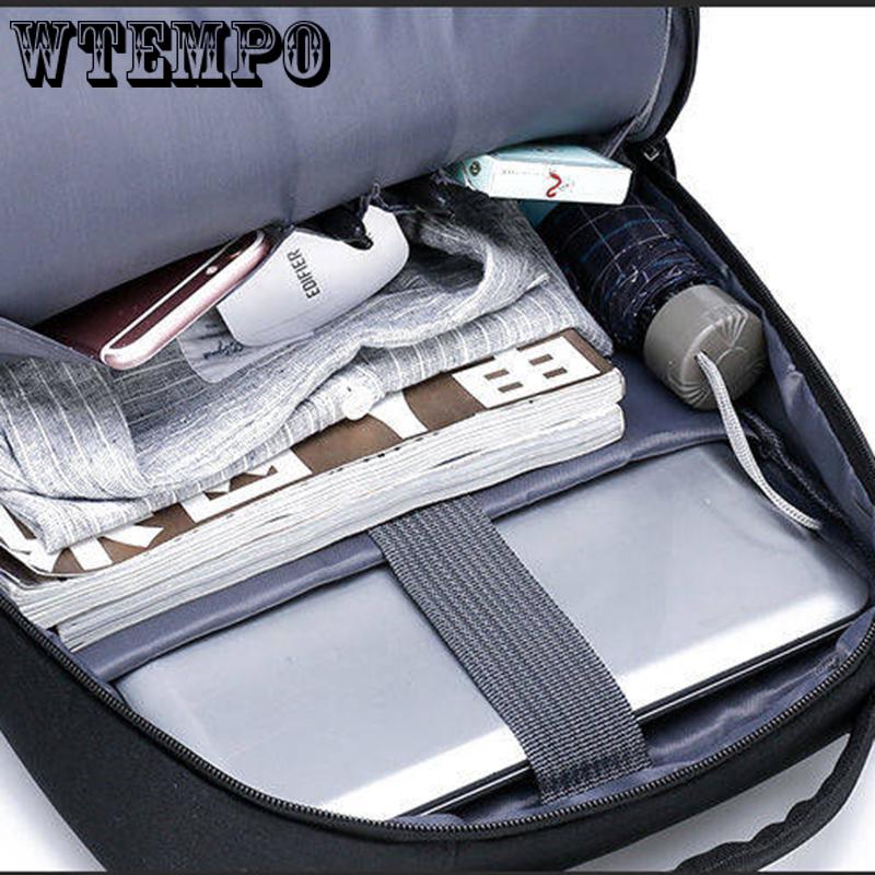 Men Travel Backpack Large Capacity Teenager Male Back Bag USB Charging Laptop Backpack Waterproof