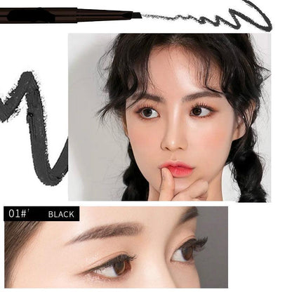 Eyeshadow eyebrow pencil mascara eyeliner set and sweat-resistant long-lasting eyebrow brown